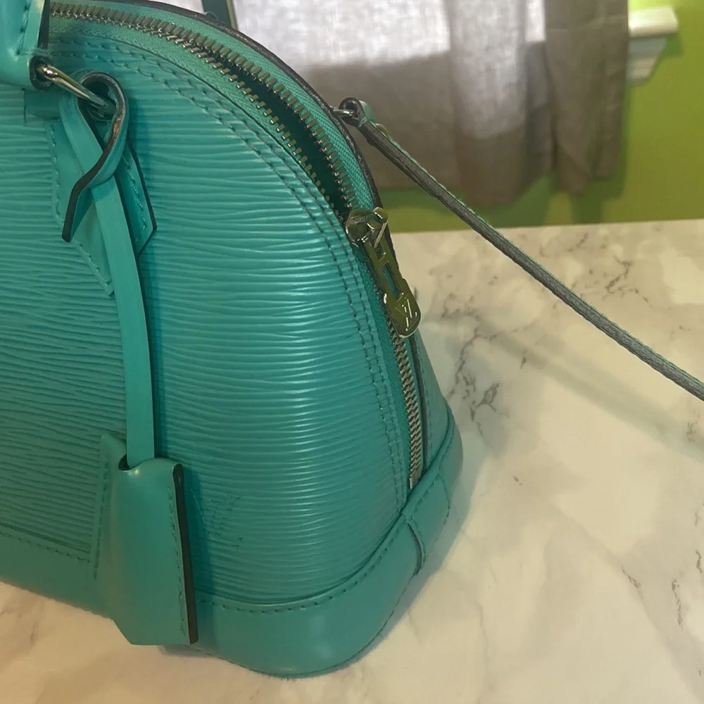 🇫🇷✨LOUIS VUITTON✨Tiffany Blue Alma bb ✨ - Picture 5 of 10